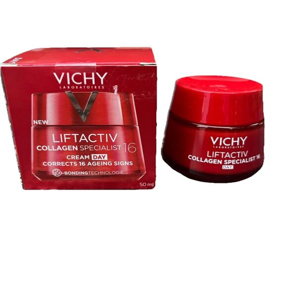 Vichy Liftactiv Collagen Specialist 16 Day Cream Corrects 16 Ageing Signs - Picture 1 of 5